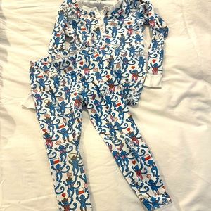 Roller Rabbit Texas monkey pajamas
